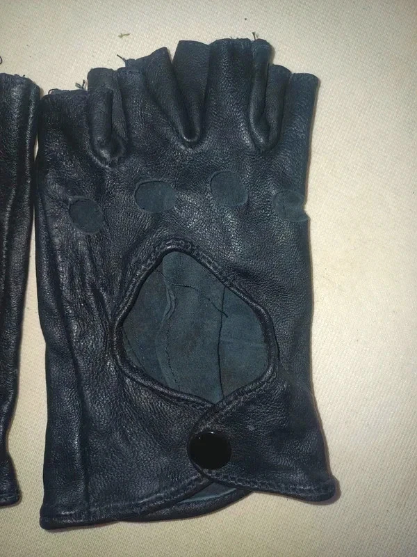 Black cycling gloves size S – photo 2